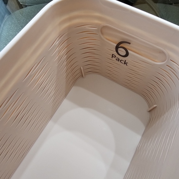 Set of 6  Medium Storage Baskets - Picture 5 of 6